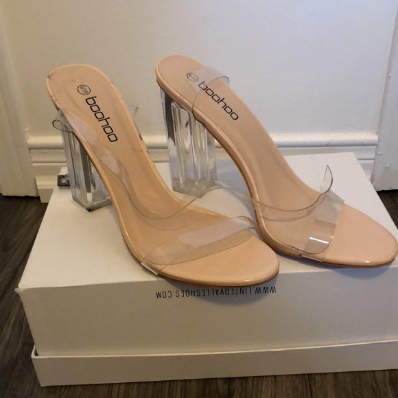 Boohoo clear heels - Picture 1 of 4